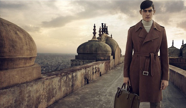 Rhys Pickering  by Peter Lindbergh for Louis Vuitton S/S 2015 Mens