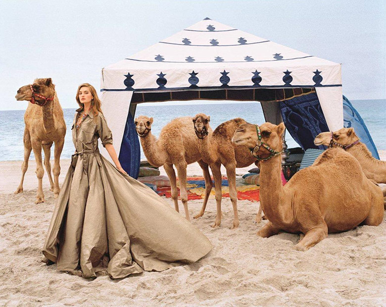 Sanne Vloet by Bruce Weber for Ralph Lauren Collection S/S 2015
