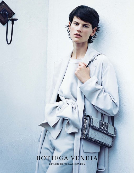Saskia de Brauw for Bottega Veneta S/S 2015