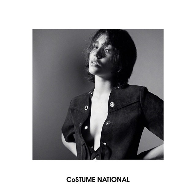 Steffy Argelich by Glen Luchford for Costume National 2015 Campaign