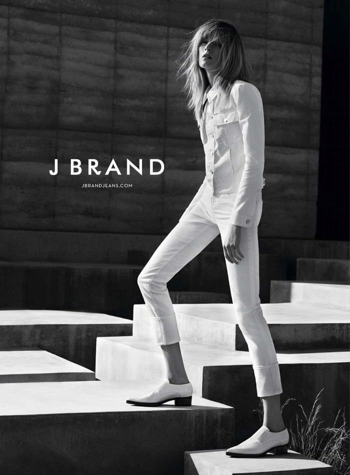 Daria Strokous for J.Brand S/S 2015