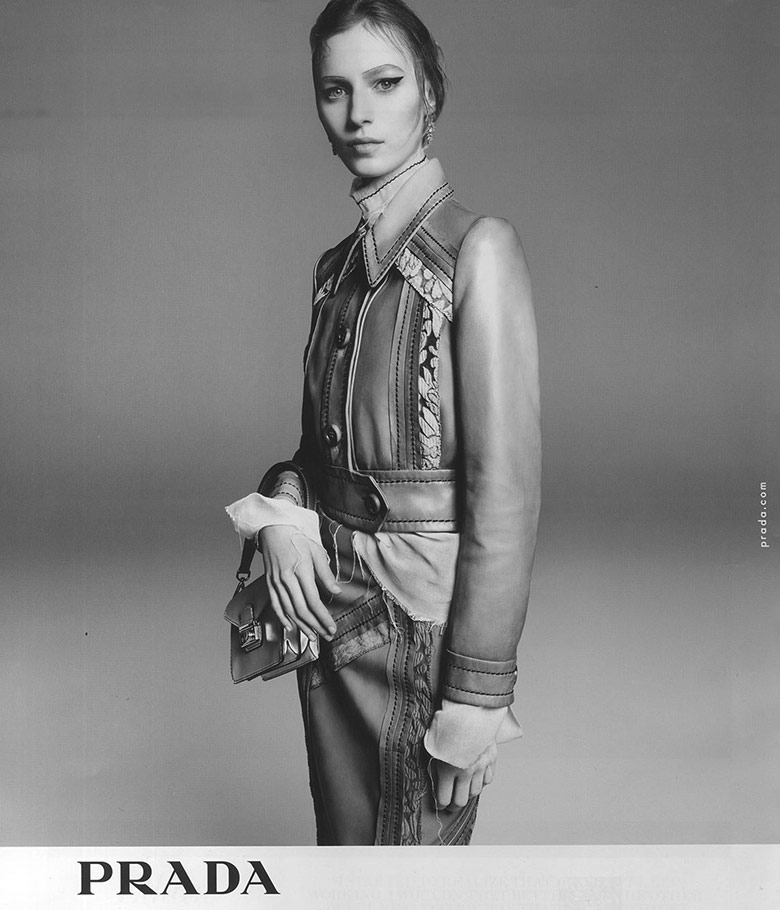 Julia Nobis for Prada S/S 2015