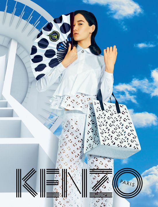 Mona Matsuoka by Pierpaolo Ferrari for Kenzo S/S 2015