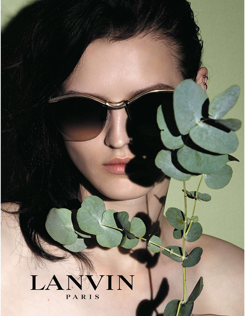Katlin Aas for Lanvin Eyewear 2015