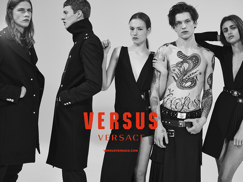 Versus Versace F/W 15/16 campaign