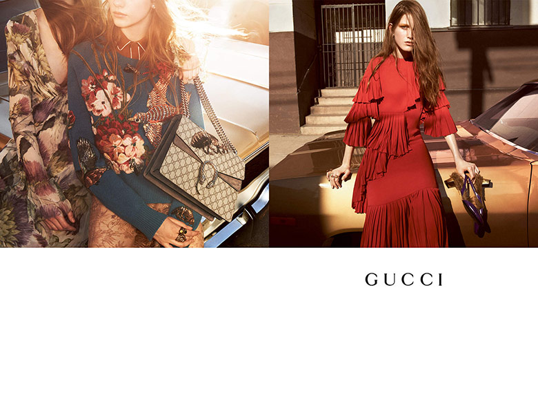 Gucci F/W 15/16 Campaign by Glen Luchford
