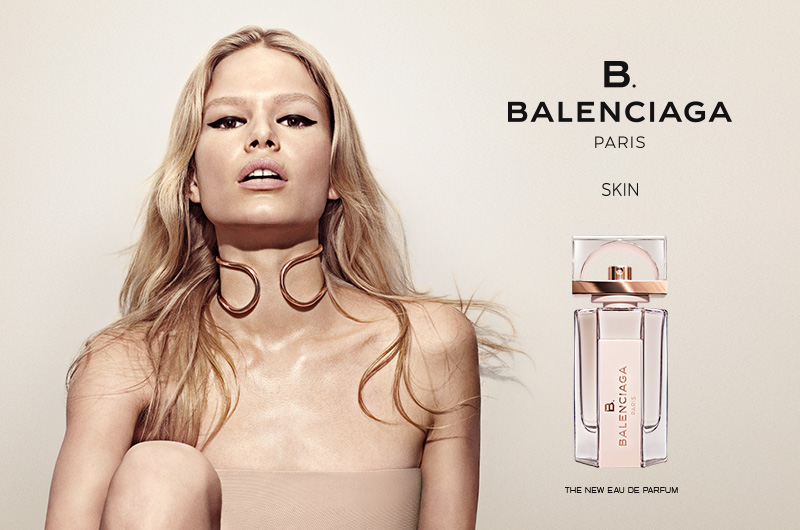 Anna Ewers for B.Balenciaga Fragrance