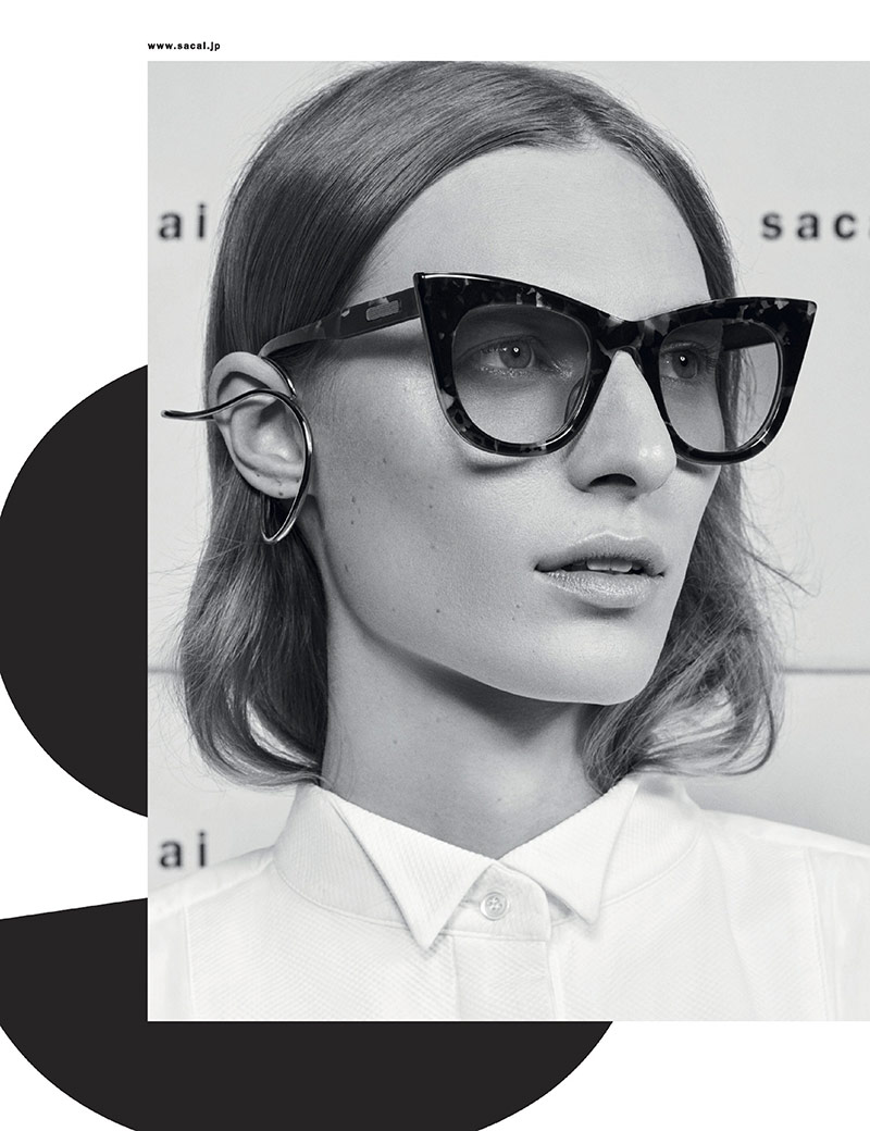 Julia Nobis by Craig McDean for Sacai
