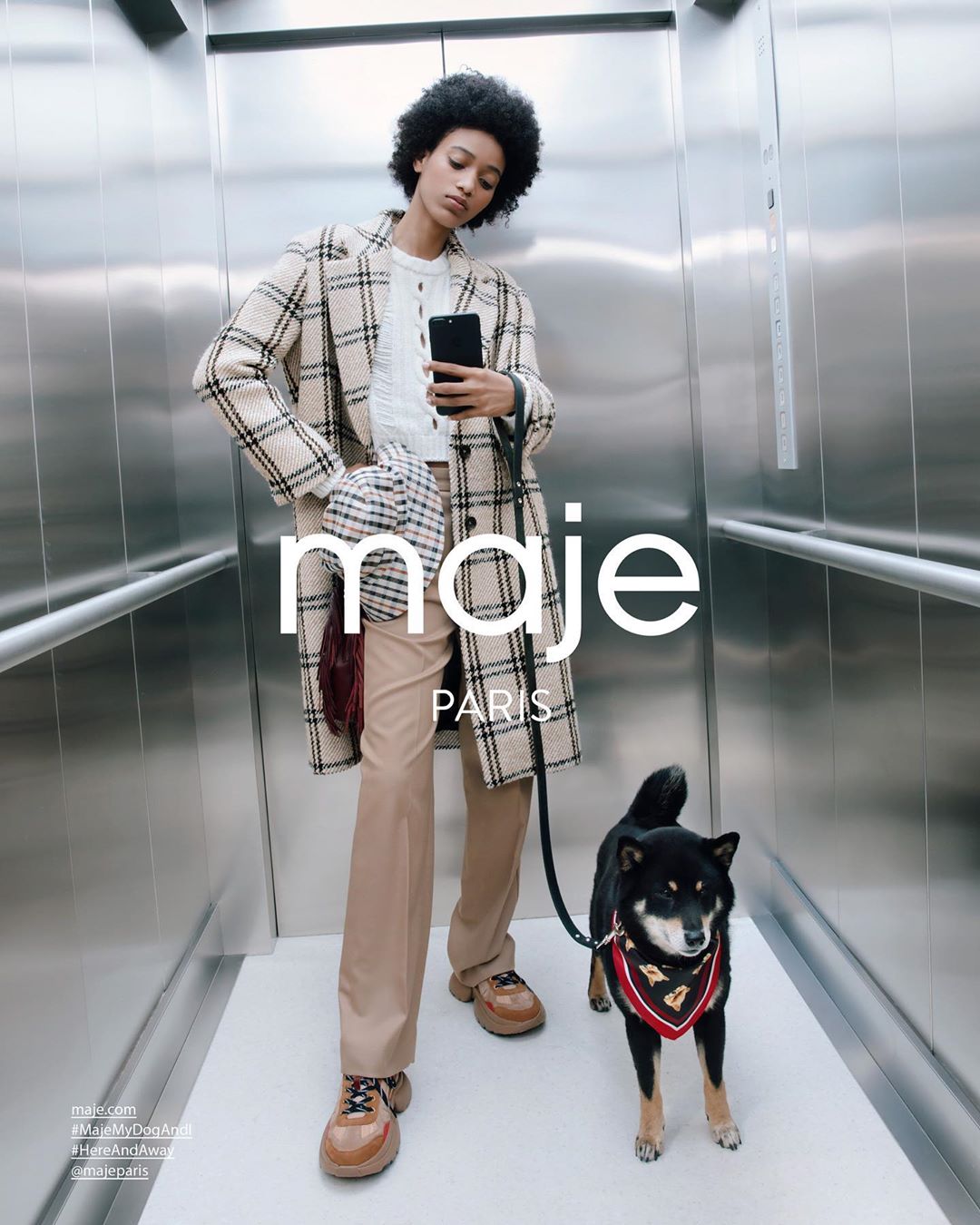 Maje Paris Fall 2019 Campaign