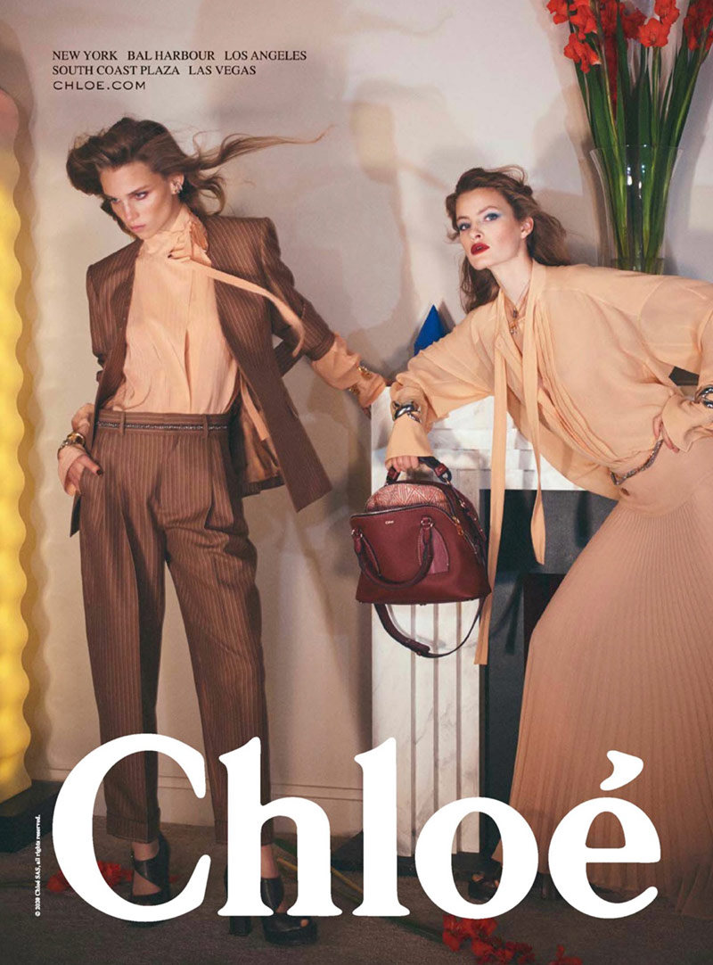 Rebecca Leigh & Felice Noordhoff for Chloe Spring/Summer 2020