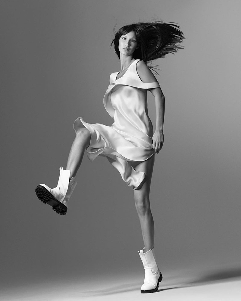 Bella Hadid for Helmut Lang S/S 2020