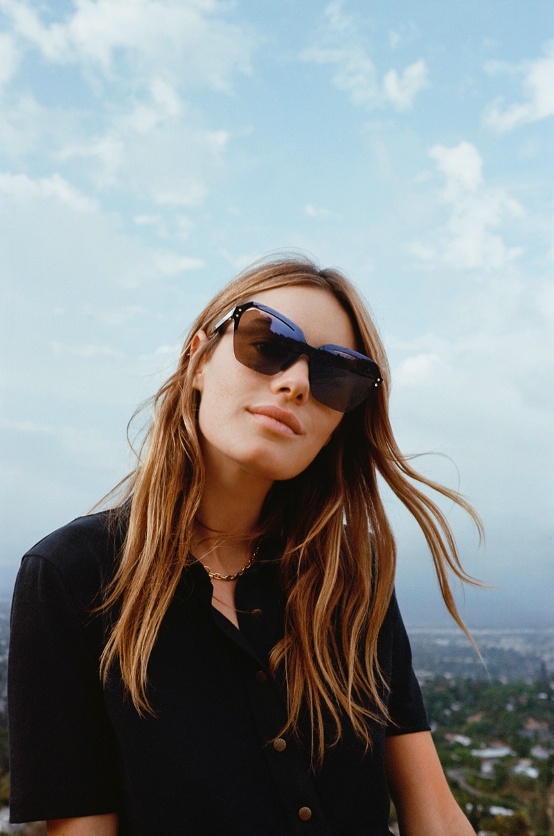 Camille Rowe for Rag & Bone S/S 2020 Eyewear