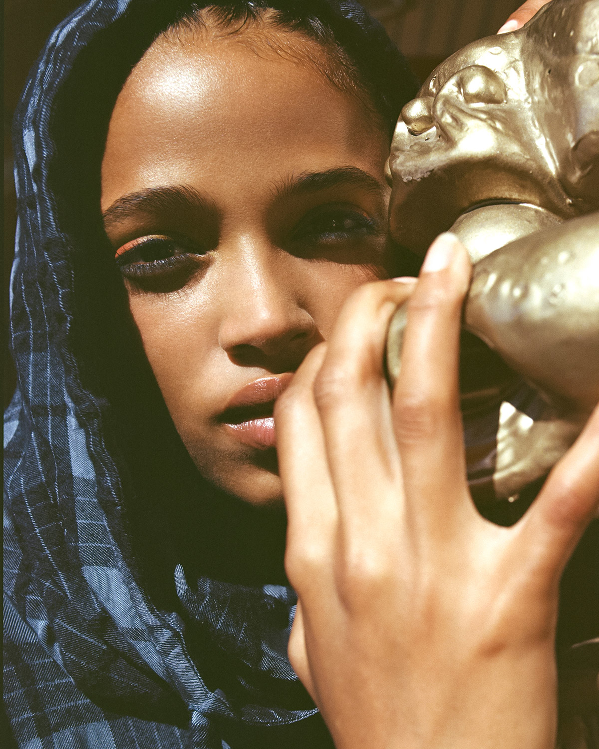 Aya Jones in KENZO Fall Winter 2021 for The Fashionography