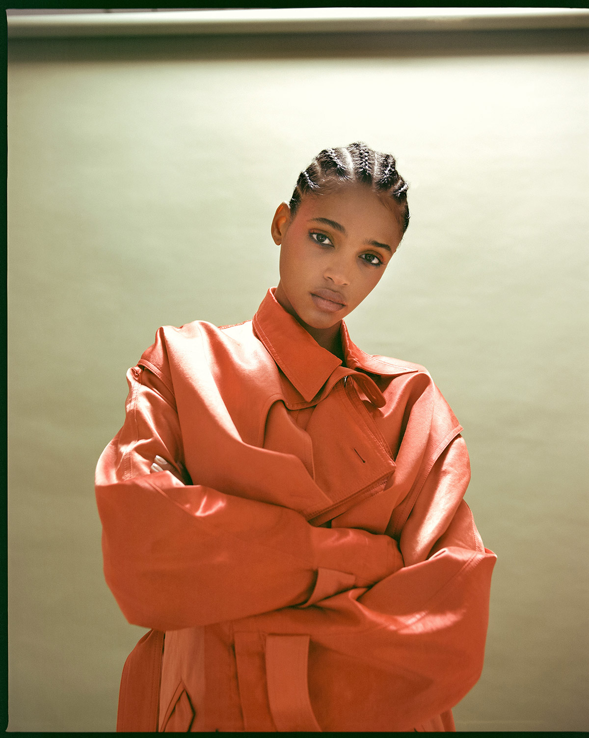 Aya Jones in KENZO Fall Winter 2021 for The Fashionography