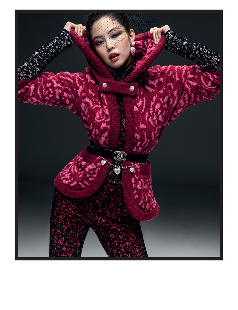 Jennie in The CHANEL Coco Neige Collection