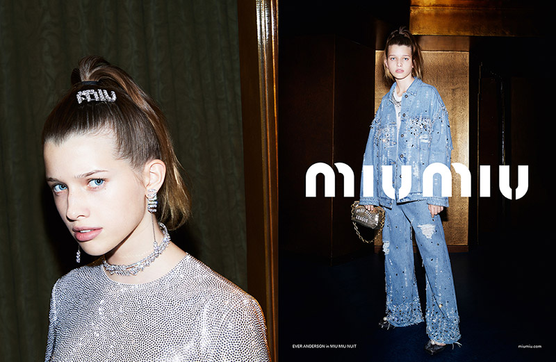 Ever Anderson for MIU MIU