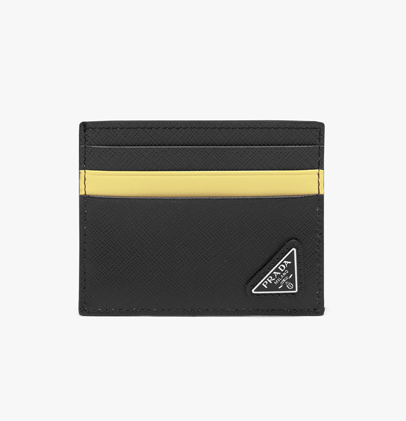 Prada Saffiano leather card holder