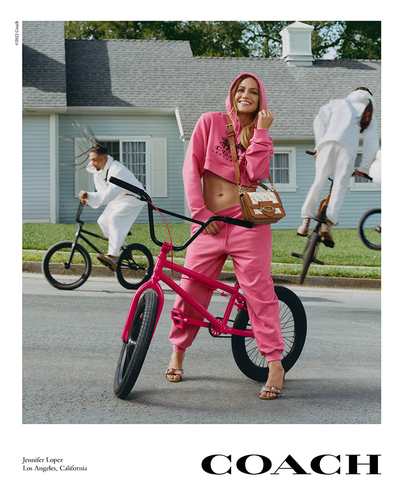 Jennifer Lopez for Coach Spring 2022 Campaign