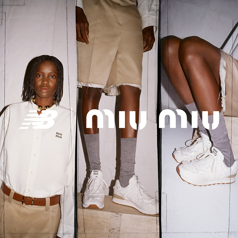 New Balance and Miu Miu Launches New Sneaker Collaboration