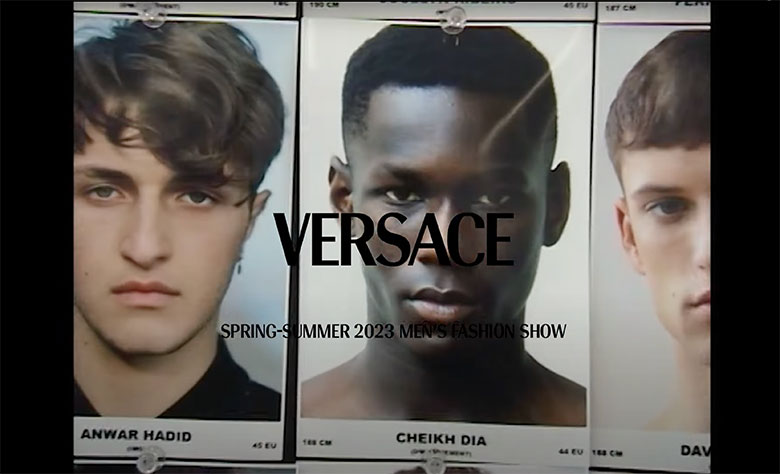 Behind the Scenes with Donatella Versace @ Spring Summer 2023 Men’s Fashion Show