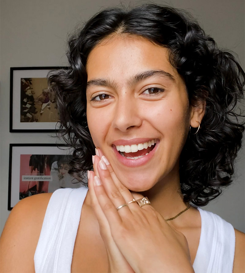 A Skincare-Centric Natural Look from Arantza Goett