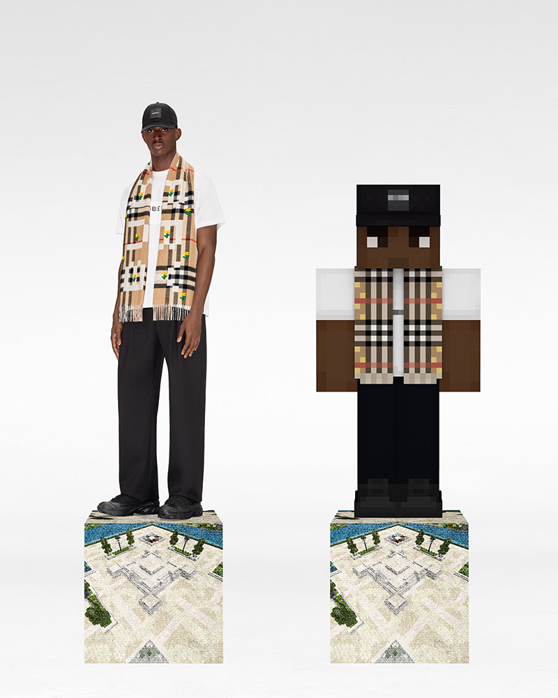 Burberry x Minecraft