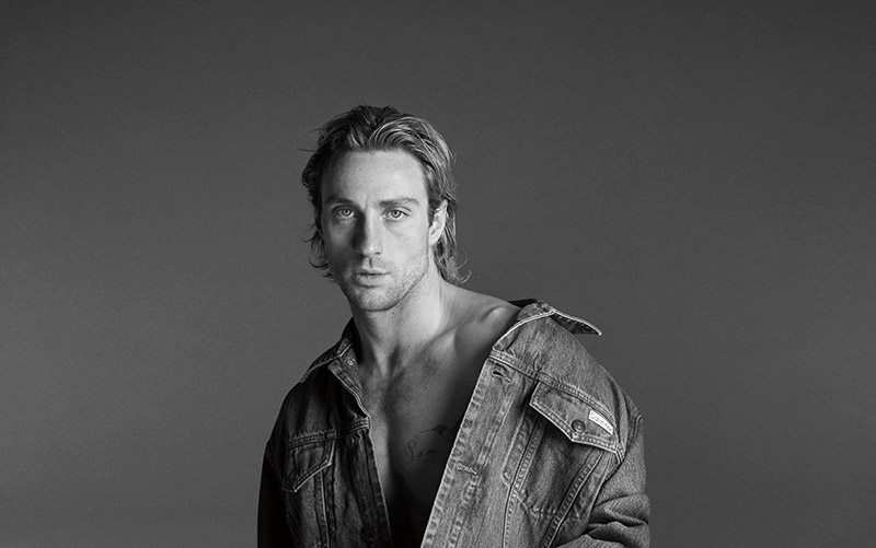 Aaron Taylor-Johnson for Calvin Klein Spring 2023 Campaign