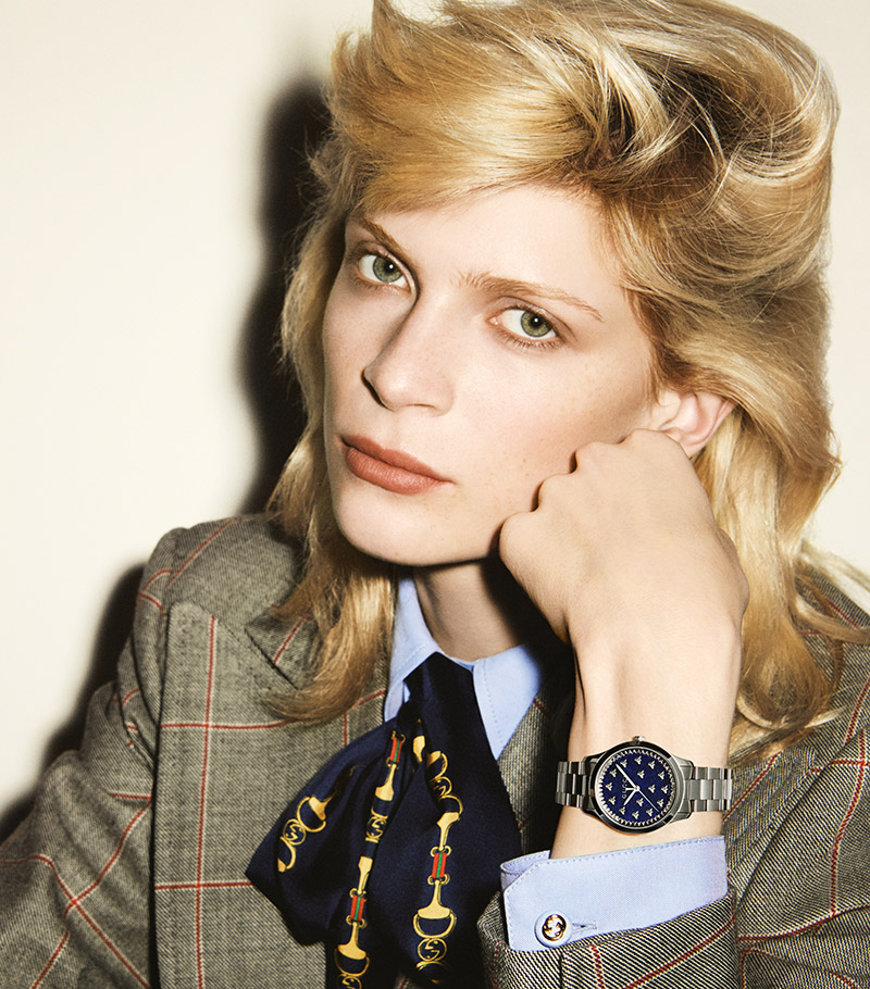 Gucci Unveils New Timepieces And Jewelry Campaign