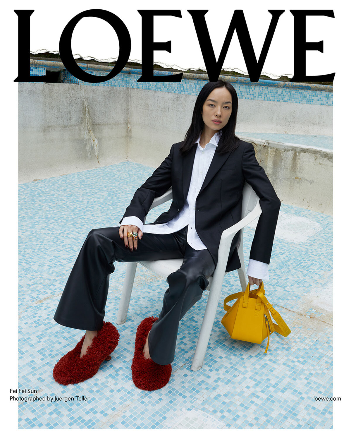 Fei Fei Sun by Juergen Teller for LOEWE Spring Summer 2024