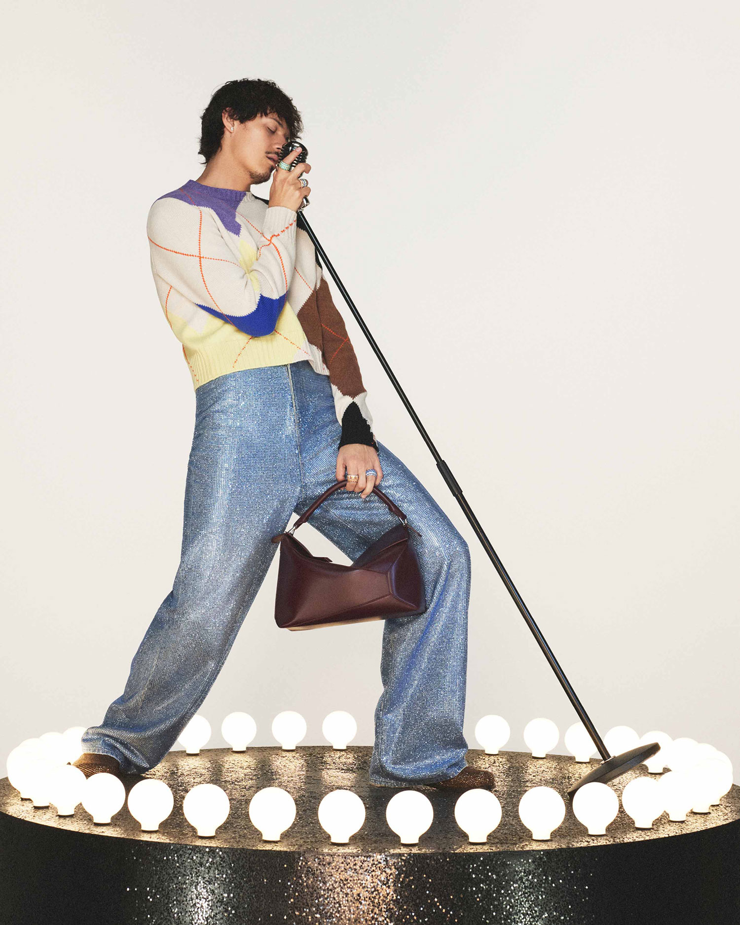 Omar Apollo for LOEWE SS 2024