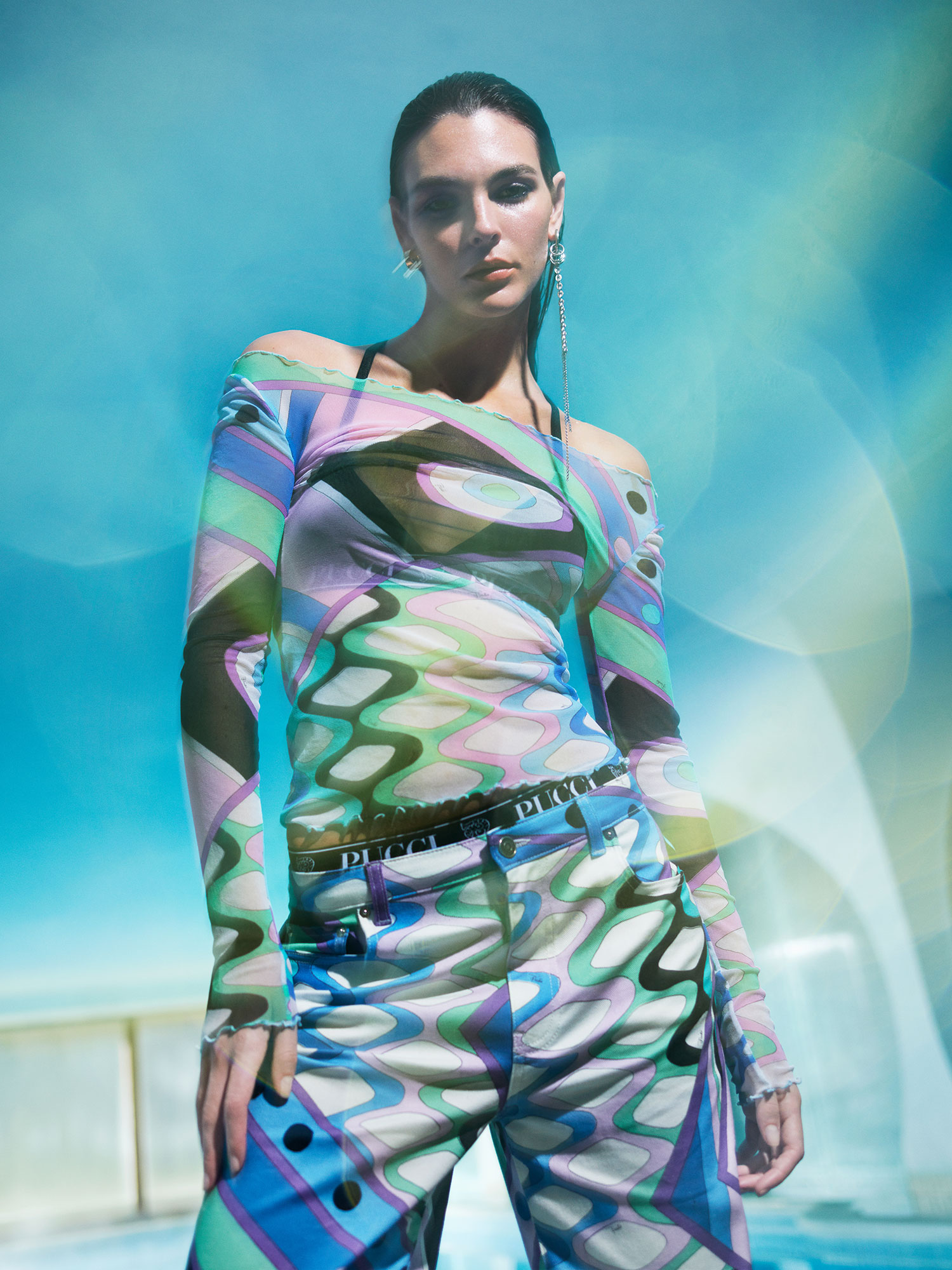 Vittoria Ceretti Stars in Pucci's 'VERY VIVARA' Campaign
