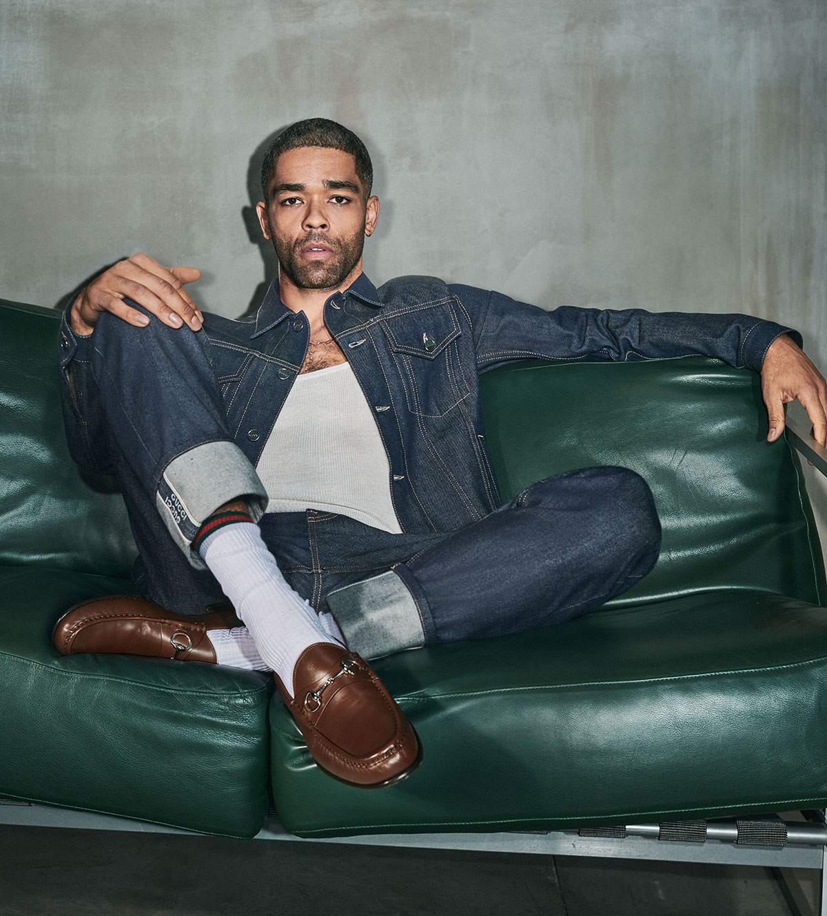 Kingsley Ben-Adir and the New Chapter of Gucci’s Classic Loafer