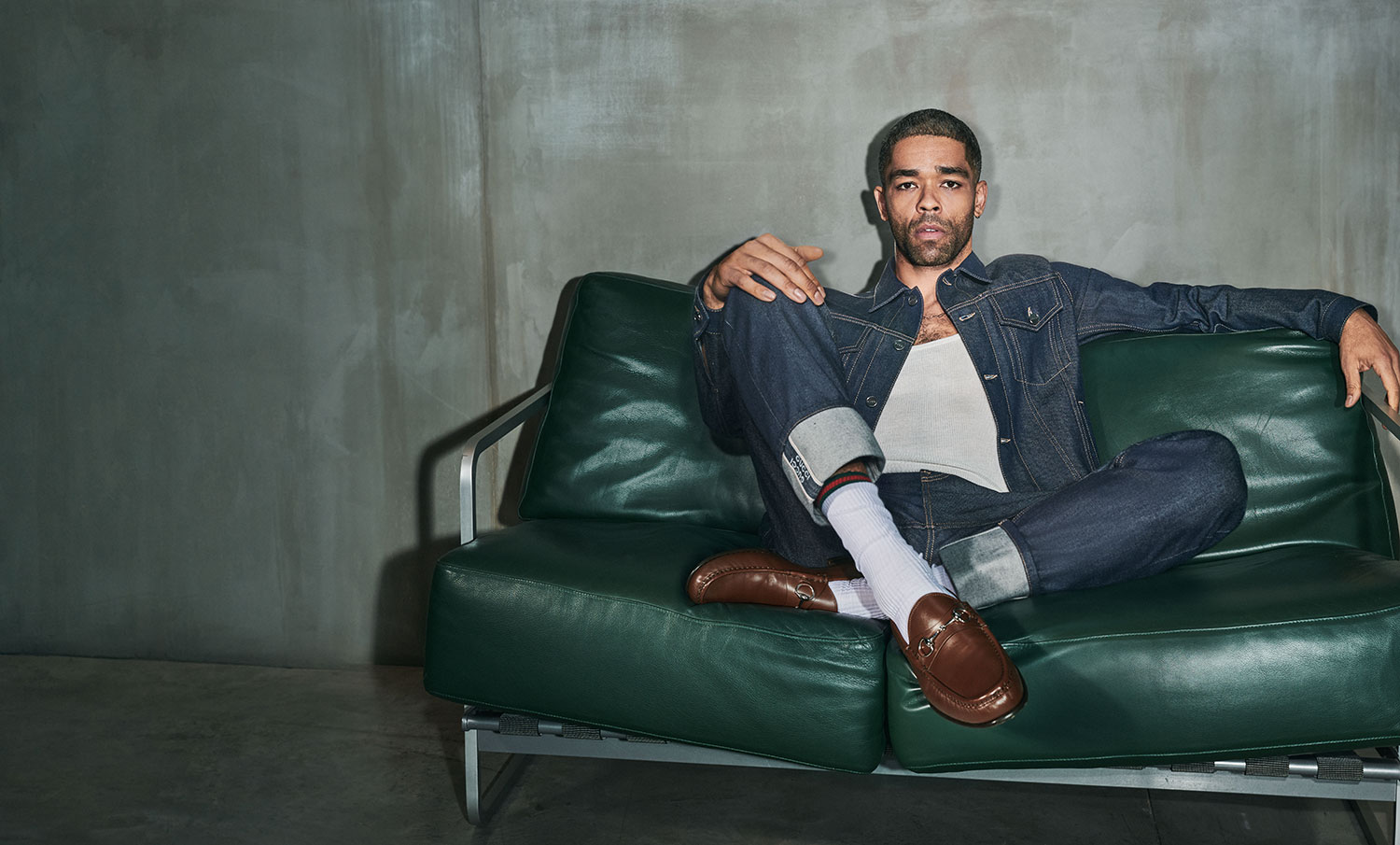 Kingsley Ben-Adir and the New Chapter of Gucci's Classic Loafer