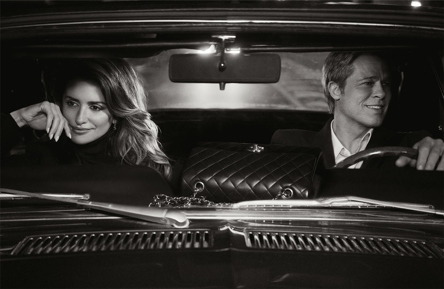Penélope Cruz and Brad Pitt Star in CHANEL's Nostalgic New Campaign