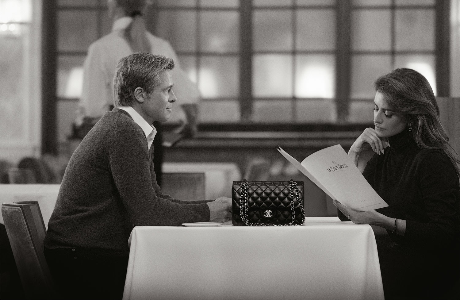 Penélope Cruz and Brad Pitt Star in CHANEL's Nostalgic New Campaign