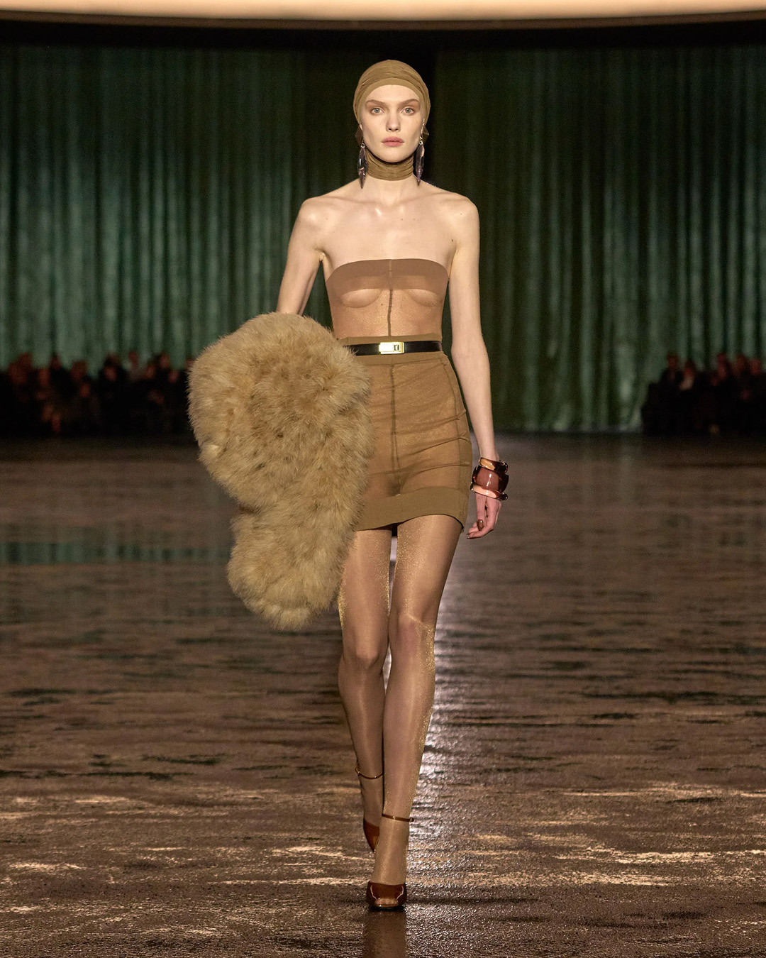 Saint Laurent: Crossing The Sheer Line With Bold Transparency