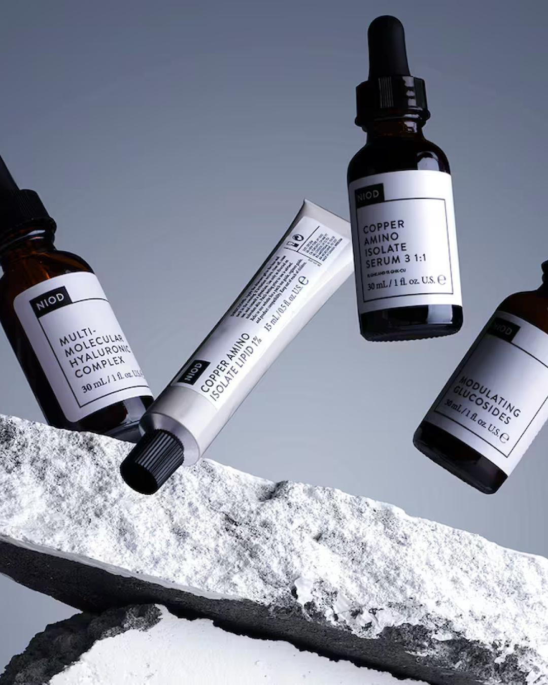 Estée Lauder Relaunches NIOD with Premium Formulas and Higher Prices