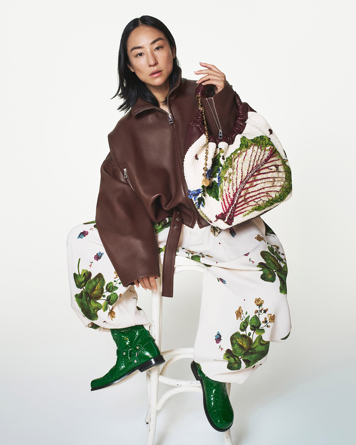Greta Lee for Loewe Fall 2024