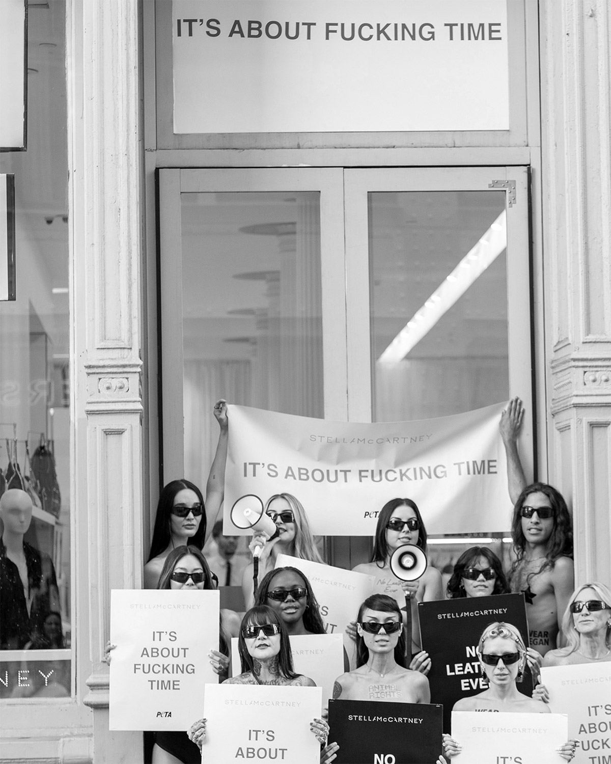 Stella McCartney x PETA: 'IT’S ABOUT FUCKING TIME'