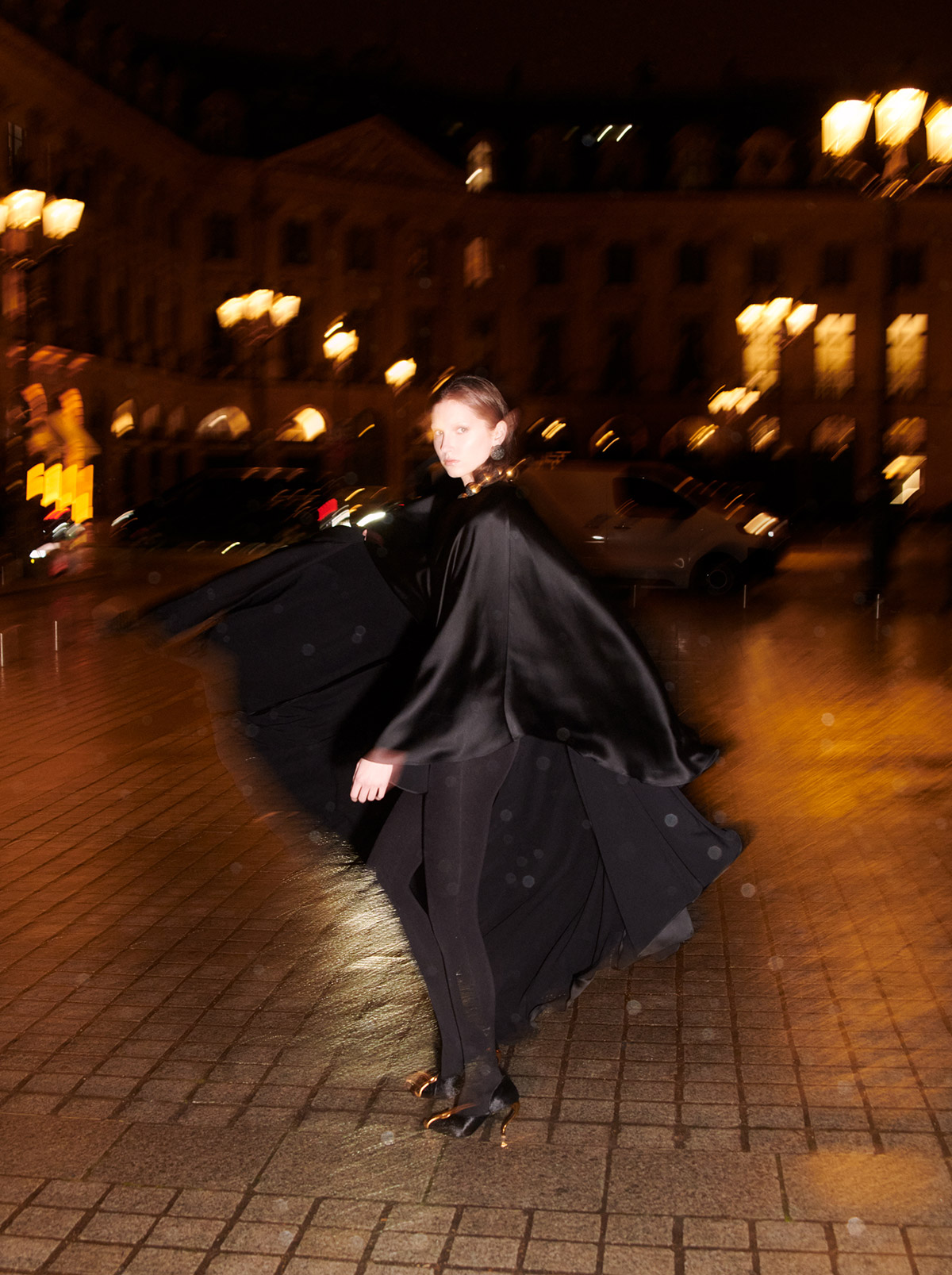 Schiaparelli's Fall 2024 Campaign at Place Vendôme