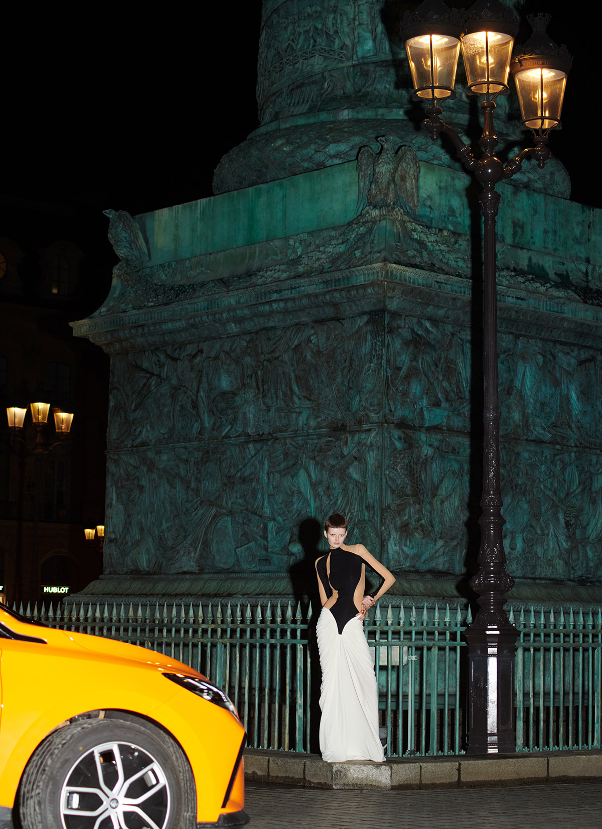 Schiaparelli's Fall 2024 Campaign at Place Vendôme