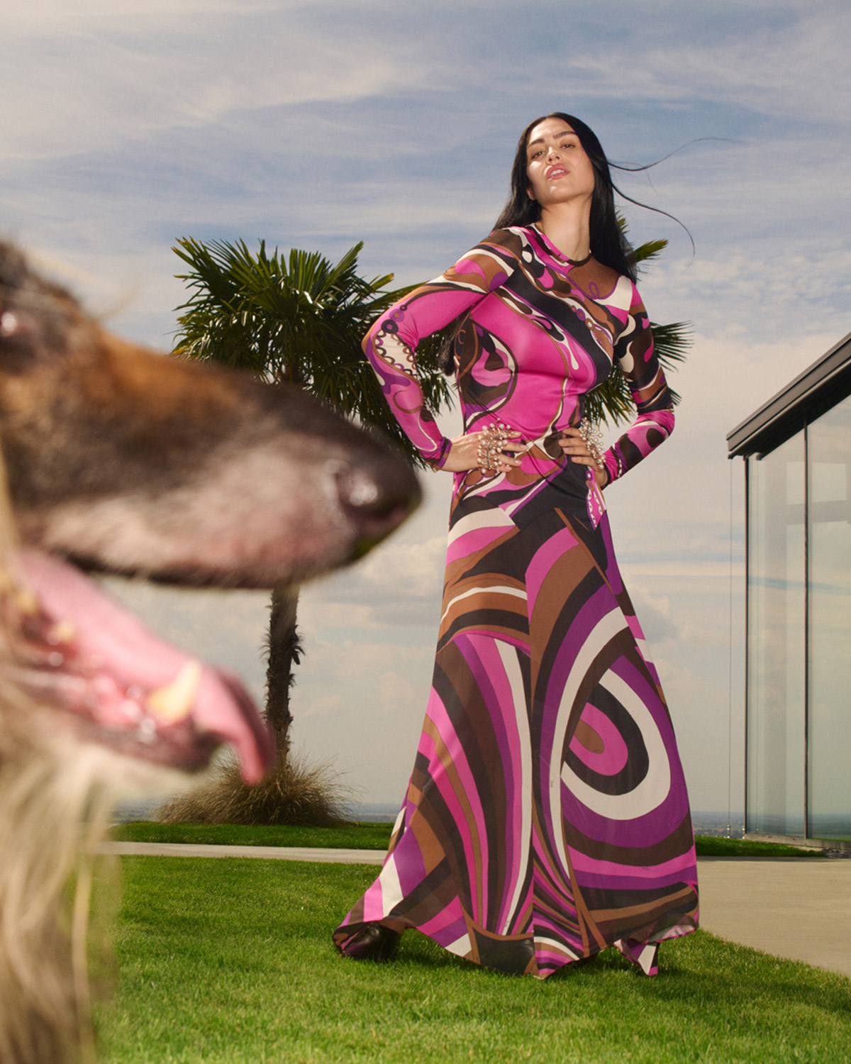 Amelia Gray for PUCCI Fall 2024 "Parade" Collection