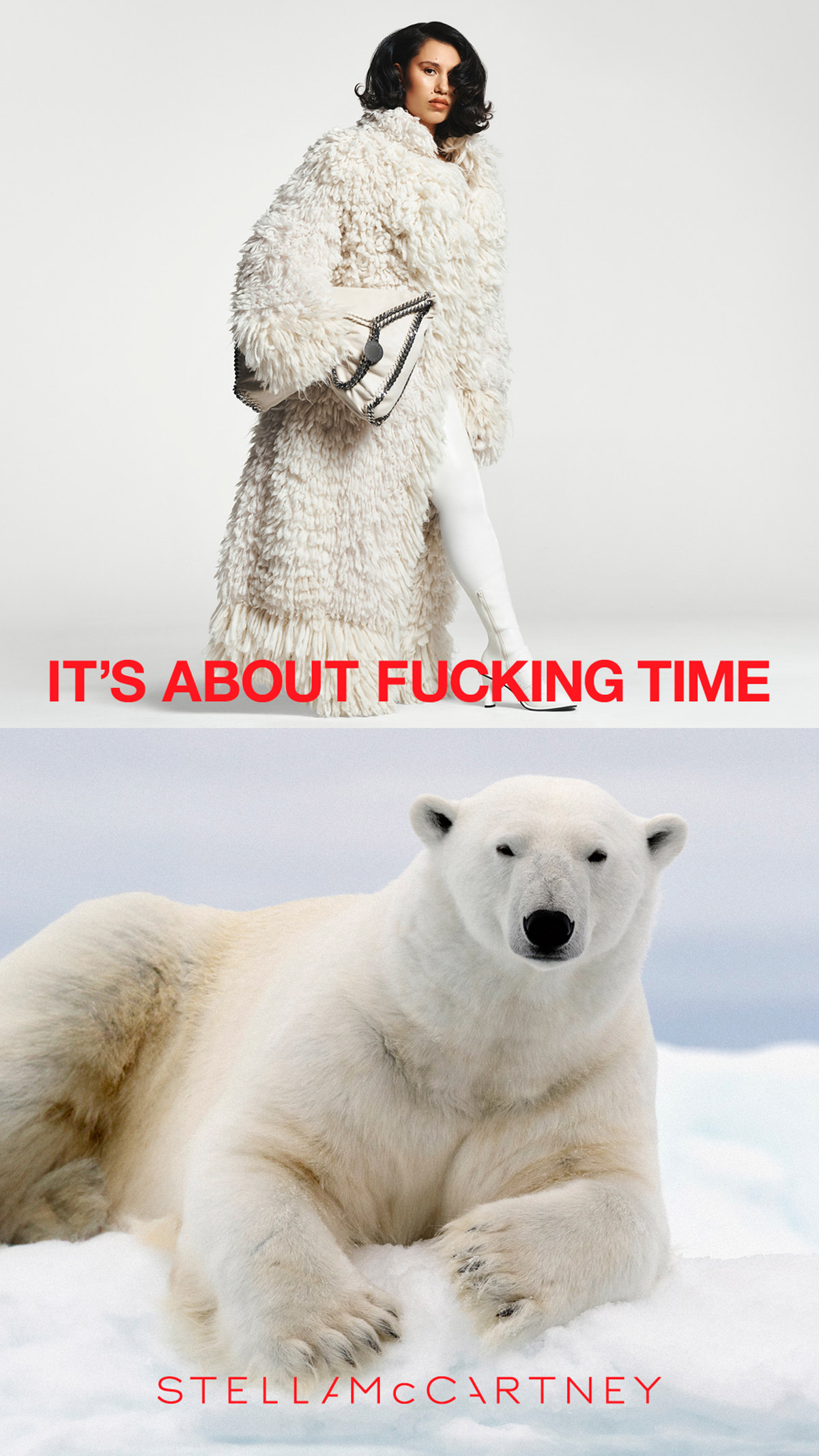 RAYE in Stella McCartney's Winter 2024 Campaign