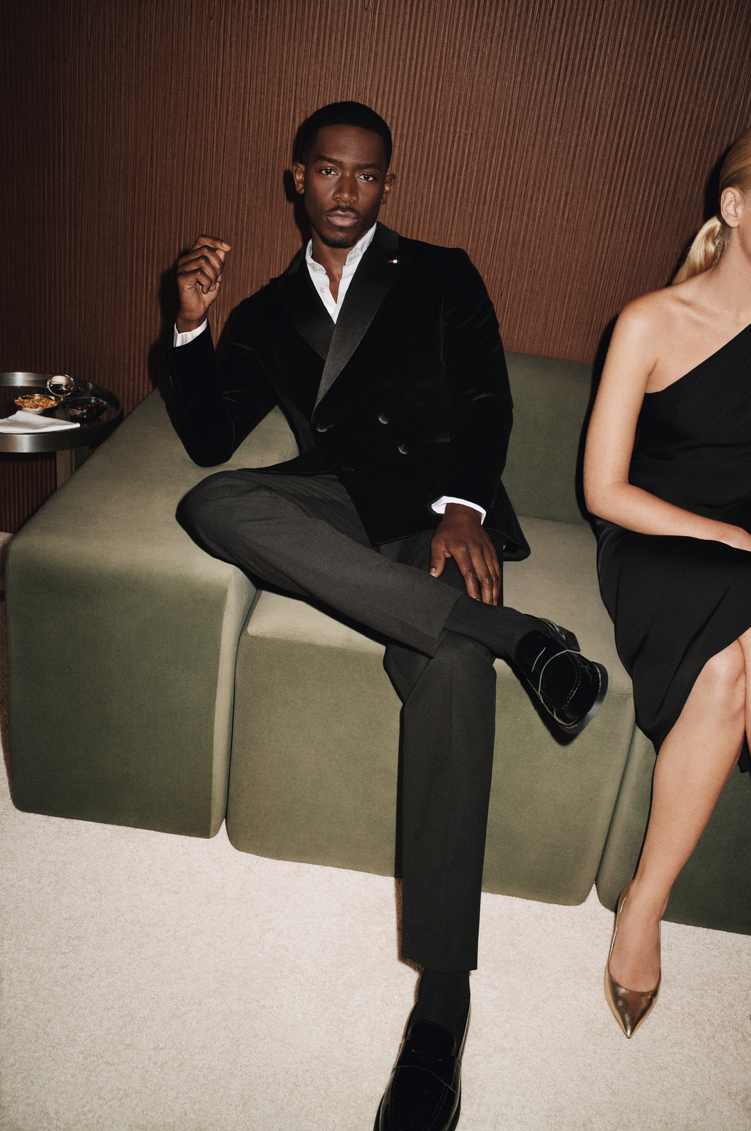 Tommy Hilfiger Holiday 2024: Festive Elegance with Sofia Richie Grainge & Damson Idris | Photographed by Angelo Pennetta