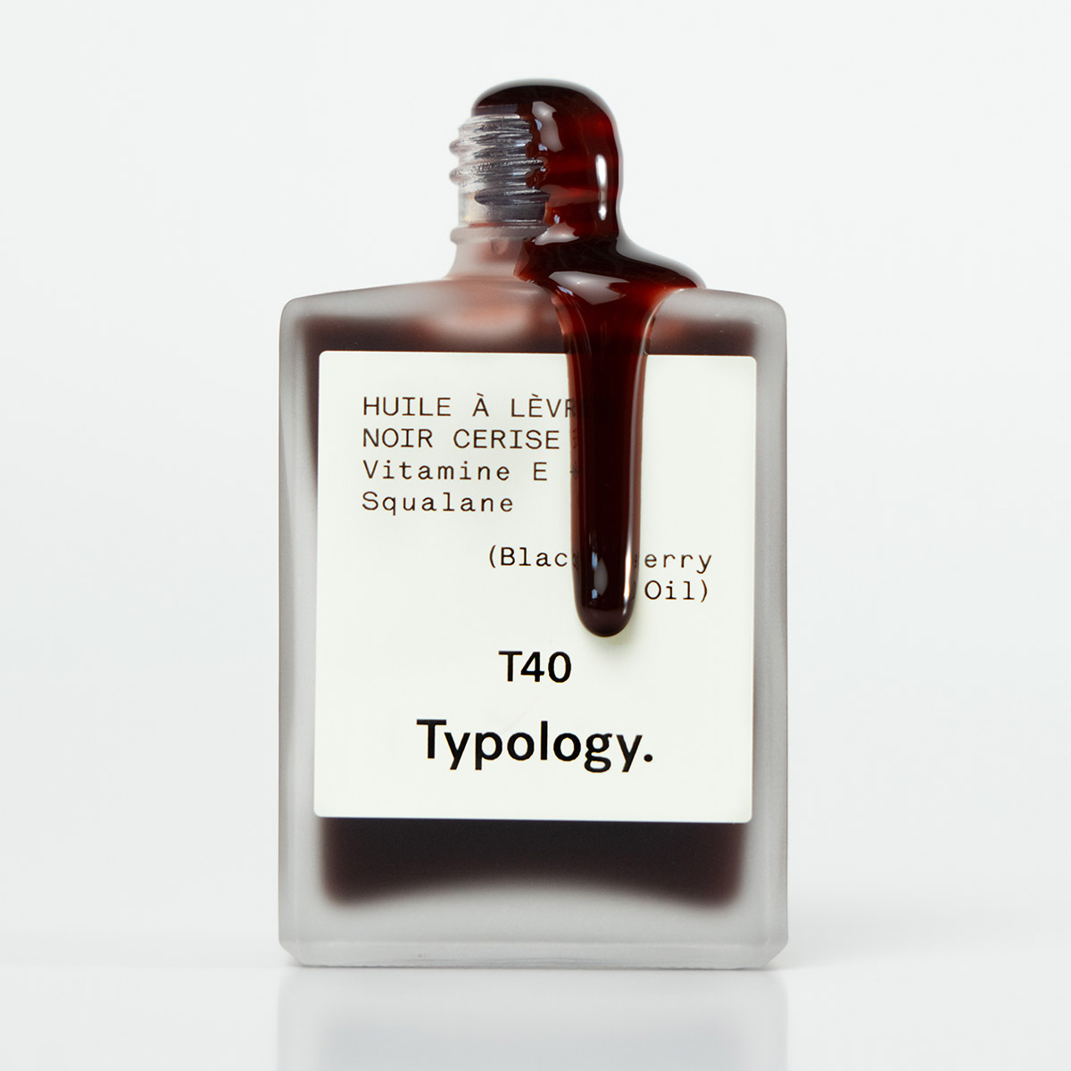 Meet Typology’s New Deep Cherry Lip Oil