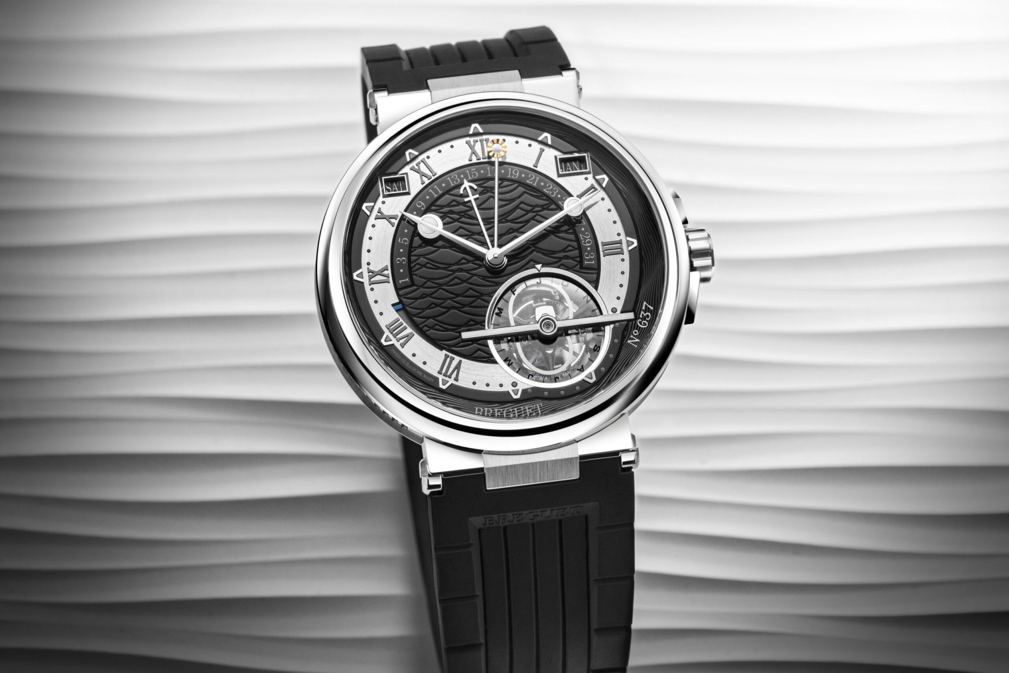 Breguet Mystery in Platinum: Marine Tourbillon 5887