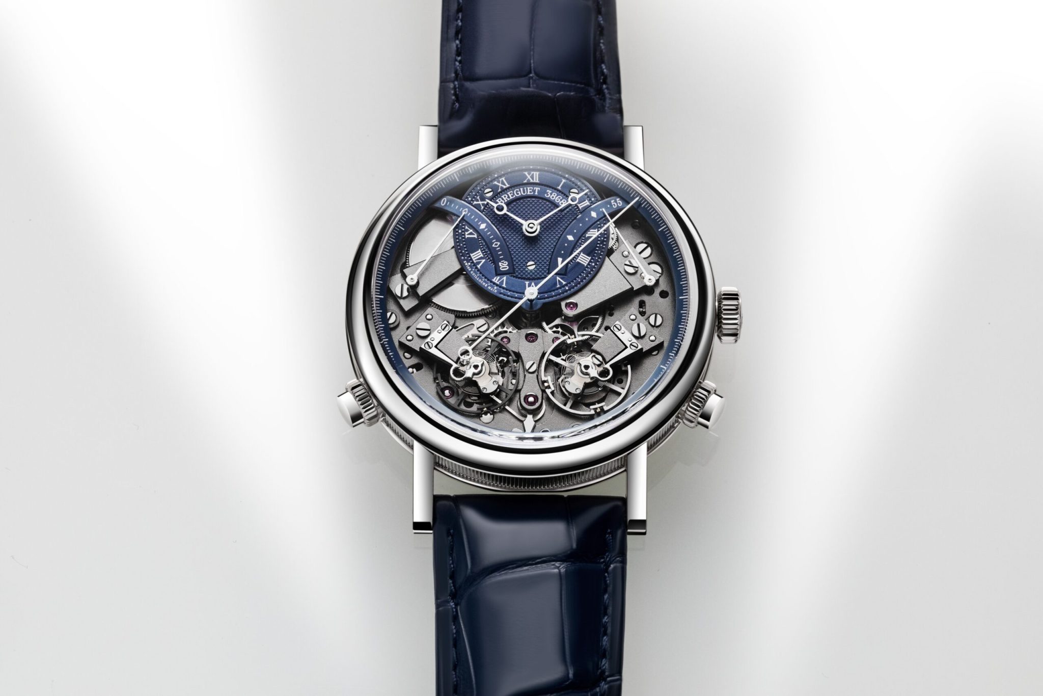 Breguet's Tradition Chronographe Indépendant 7077: Duality in "Breguet Blue"
