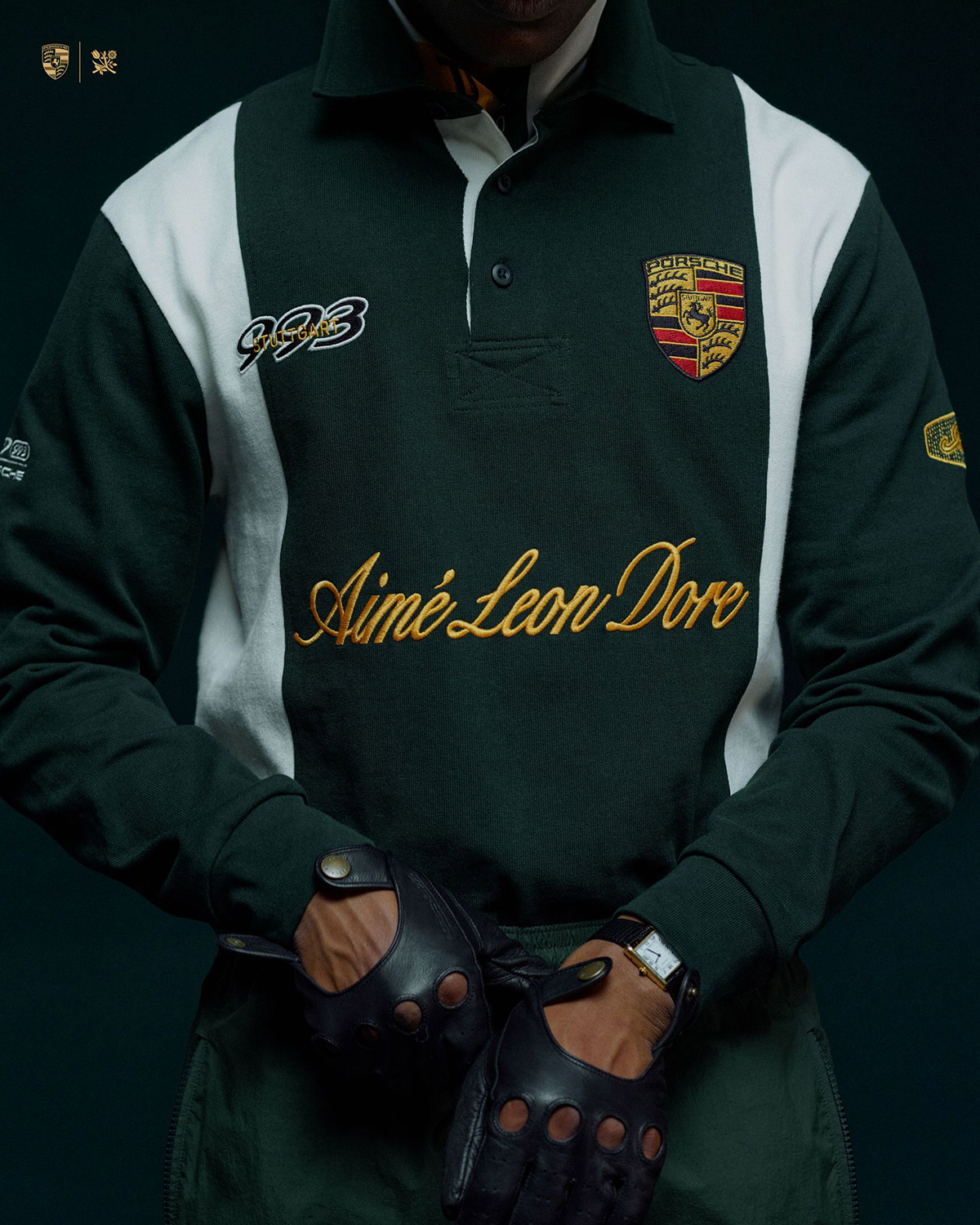Aimé Leon Dore x Porsche polo