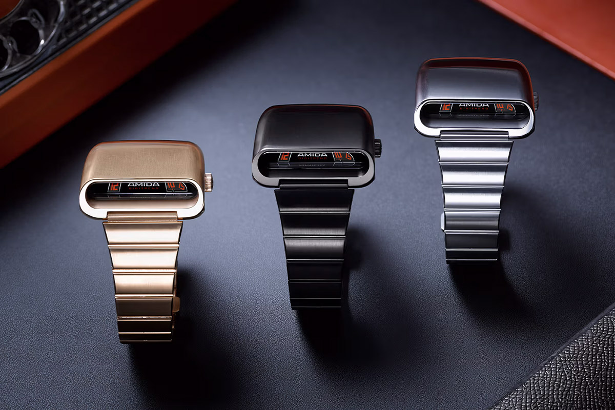 AMIDA Take-Off Edition in Gold, Black and Silver