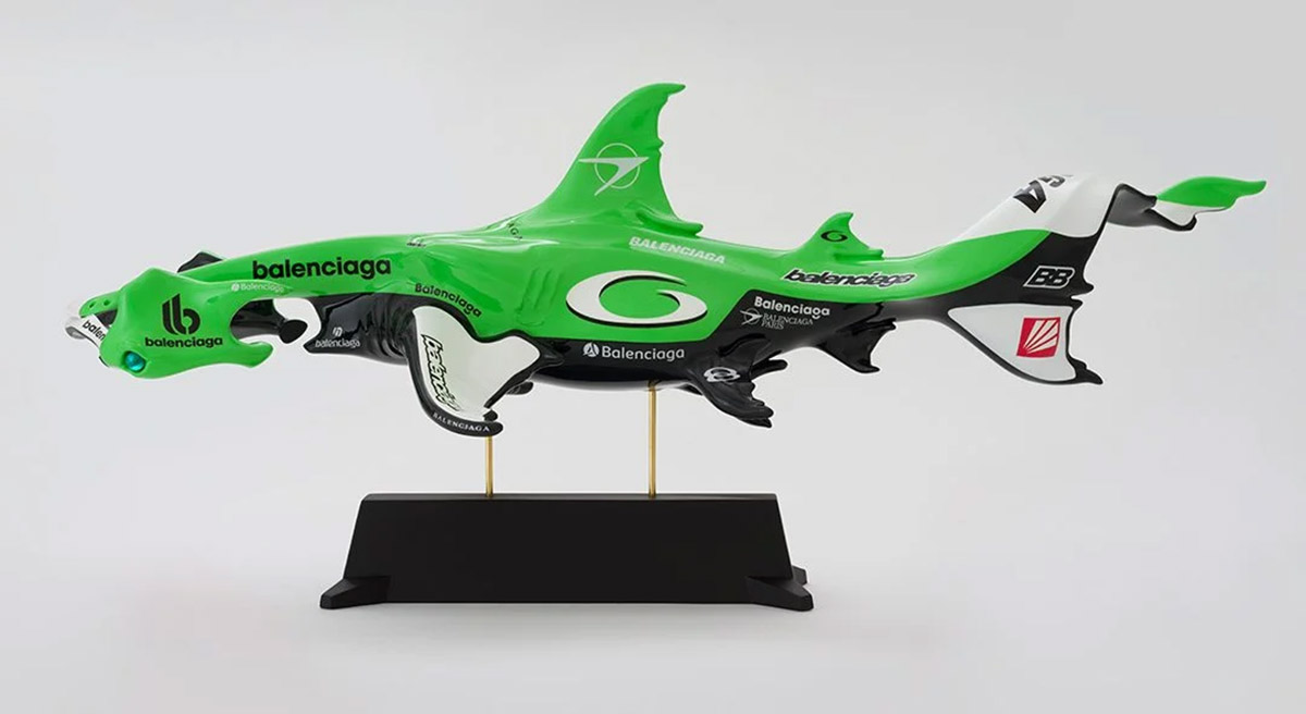 Balenciaga's $70K F1 Shark